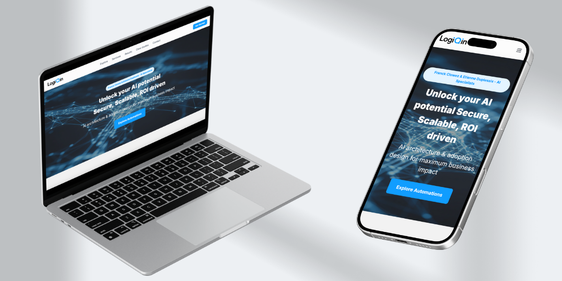 Laptop and Phone